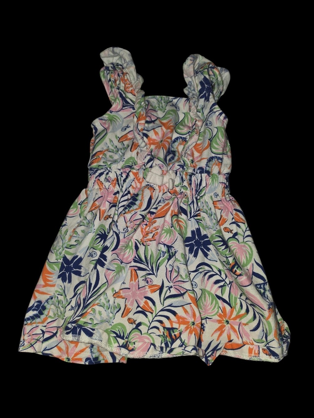 7/6/25. Ralph Lauren Tropical Babygirl Floral dress